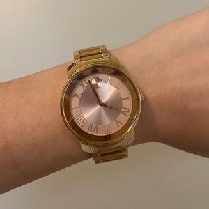 Movado Bold Rose Gold Women's Watch